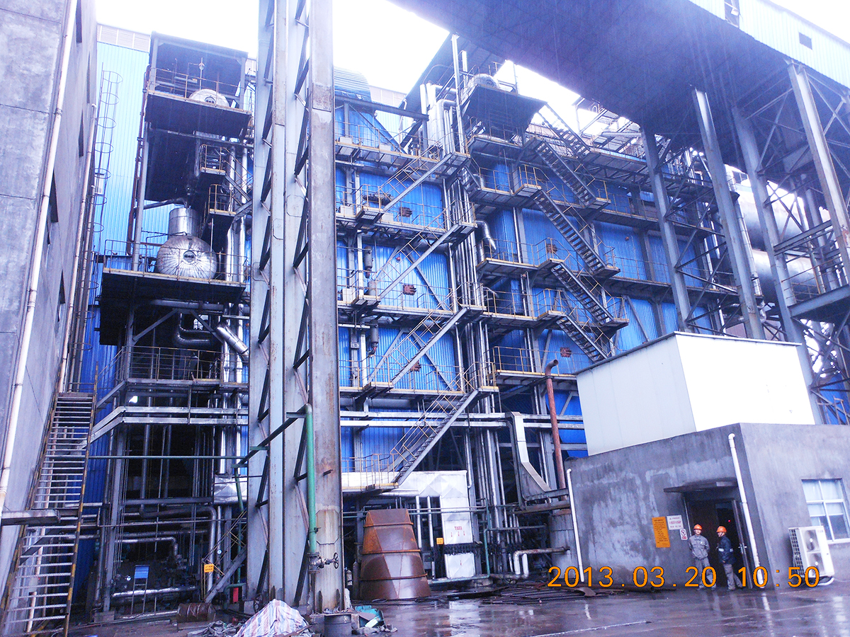 衢州元立300m2烧结机余热锅炉